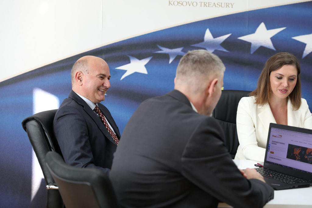 Meeting with Kosovo's new prime minister