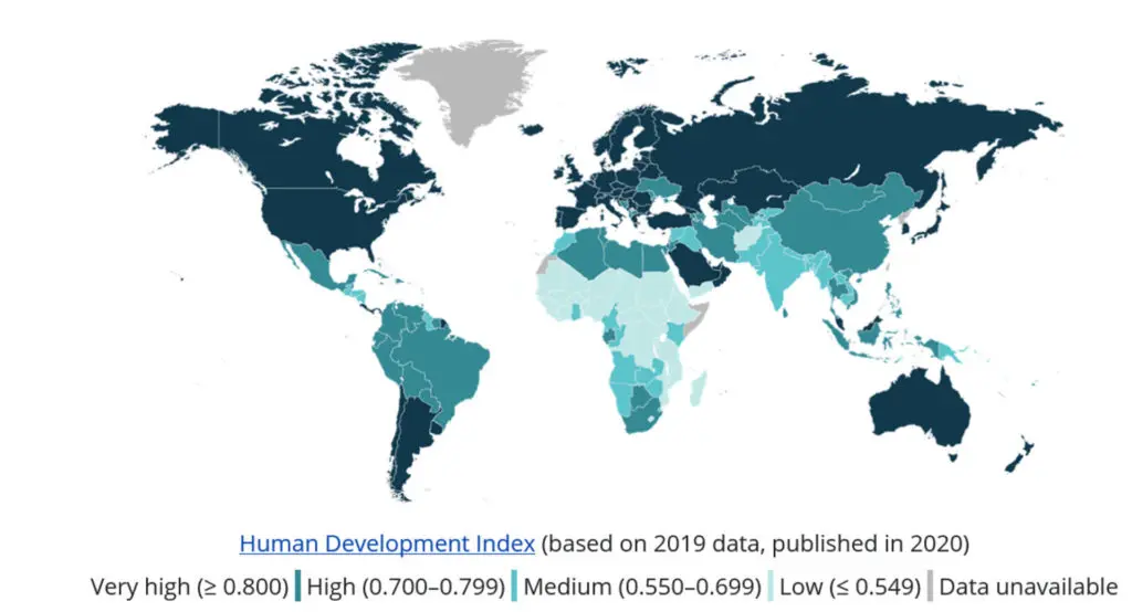 Índice de Desenvolvimento Humano 2020